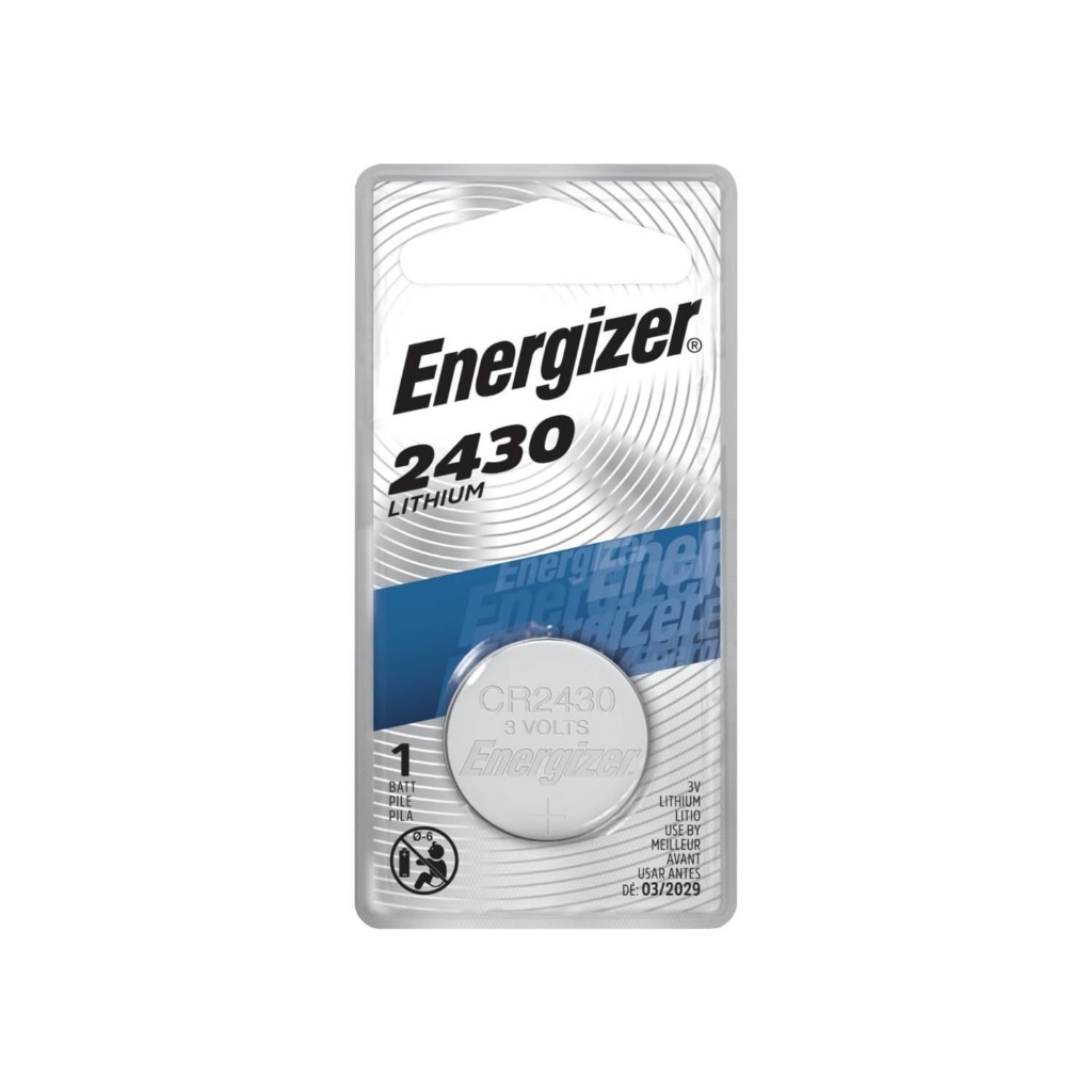Energizer CR2430 ถ่าน Lithium 3V แพคเดี่ยว จำนวน 1 ก้อน ของแท้ ของใหม่