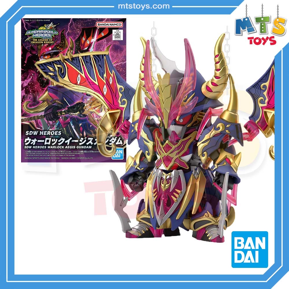 **MTS Toys**Bandai SDW Heroes : 24 Warlock Aegis Gundam กันดั้มแท้