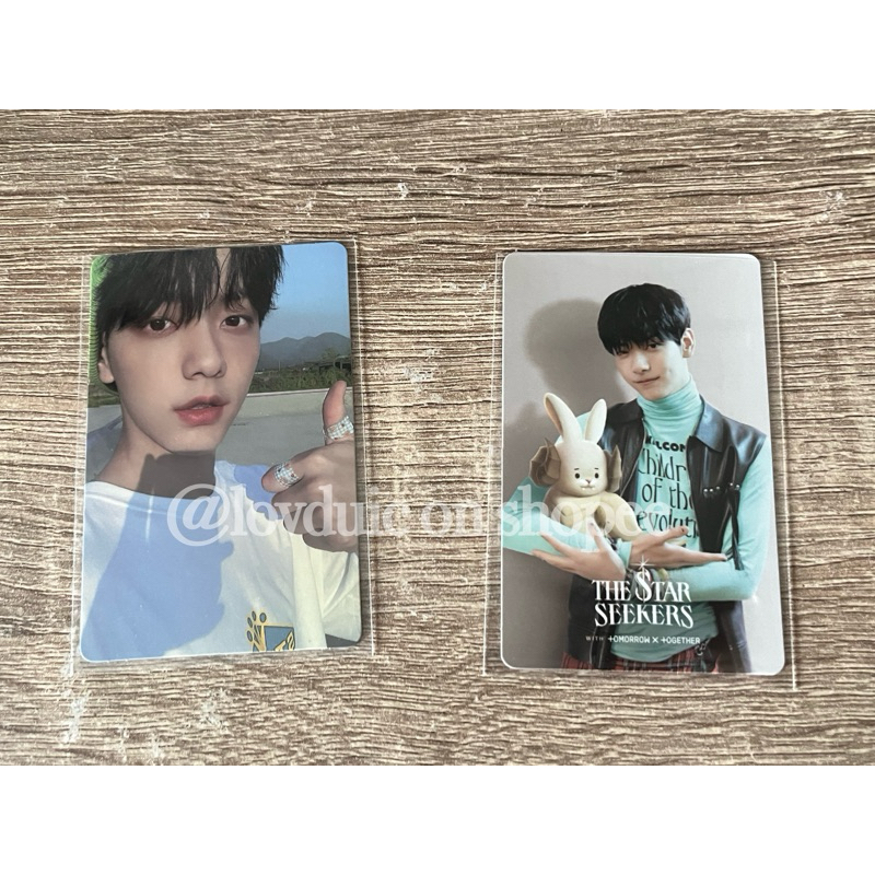 การ์ดแท้ TXT SOOBIN จากอัลบั้ม Fight or Escape