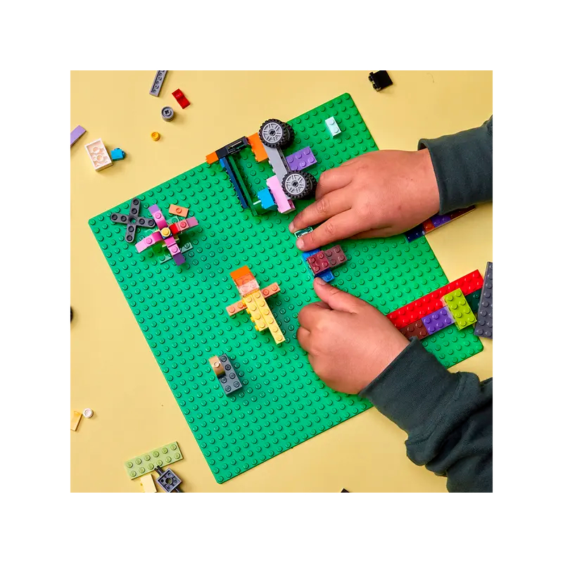 LEGO Classic 11023 Green Baseplate (1 Piece) สำหรับเด็กอายุ 4 ปีขึ้นไป Brick Toy ตัวต่อ เลโก้ - รูปที่ 4