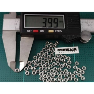 [ส่งถูก!] น็อต M2 ตัวเมีย สแตนเลส 304 เงางาม ไม่เป็นสนิม สำหรับรถทามิย่า รถก้าง รถป๋อง - Mini4WD M2 Nuts Stainless Steel
