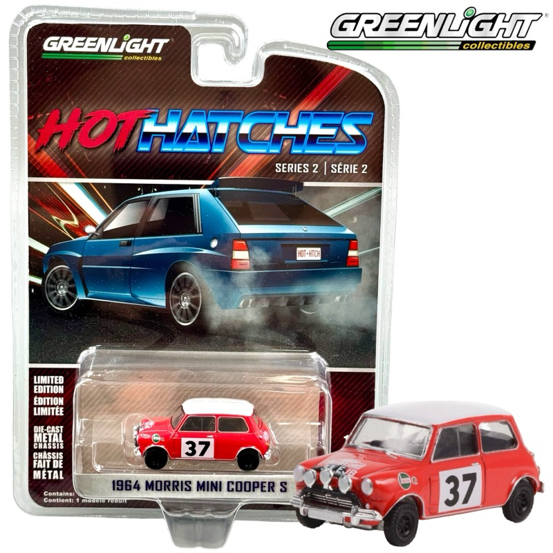 Greenlight | 1964 MORRIS MINI COOPER S สเกล 1:64 (63020)
