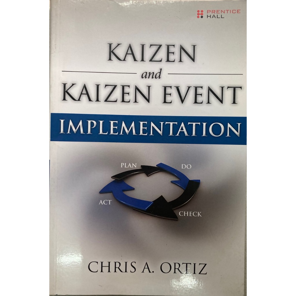 KAIZEN and KAIZEN EVENT IMPLEMENTATION ***หนังสือภาษาอังกฤษมือสองสภาพดี***
