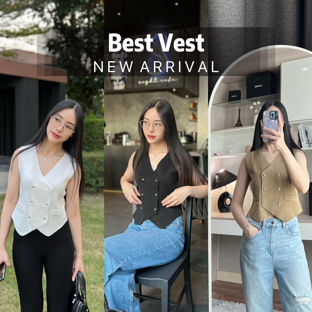 20sep.story Best Vest🧵( เสื้อกั๊กกระดุมทองพรีเมี่ยม)