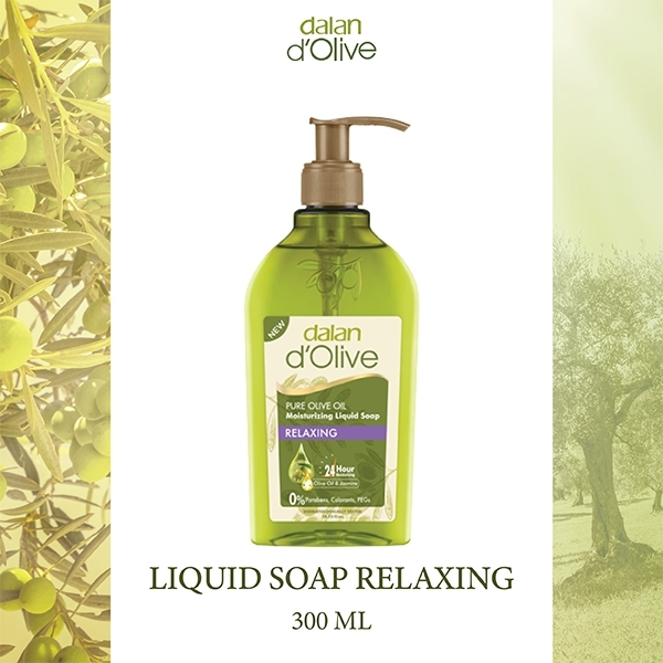 DALAND'OLIVE : LIQUID SOAP - RELAXING 300 ML (DALAN d’Olive สบู่เหลวสูตรเพื่อการผ่อนคลาย 300มล.)
