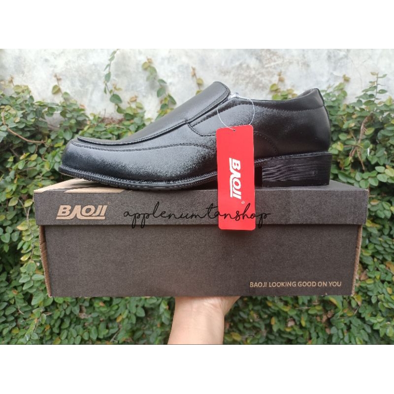 รองเท้าคัชชูผู้ชาย รุ่นหัวตัด  ยี่ห้อBaojiแท้ sz.39-47​ หน้าเท้ากว้างใส่สบาย