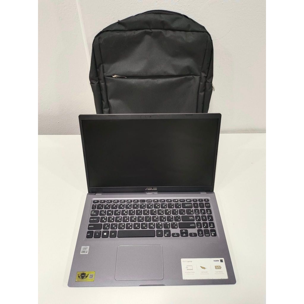 🔥 โน๊ตบุ๊ค Asus (มือสอง) รุ่น Asus X515JA-BR303T Core i3-1005G1 RAM : 4GB SSD : 512 GB  GPU : Intel 