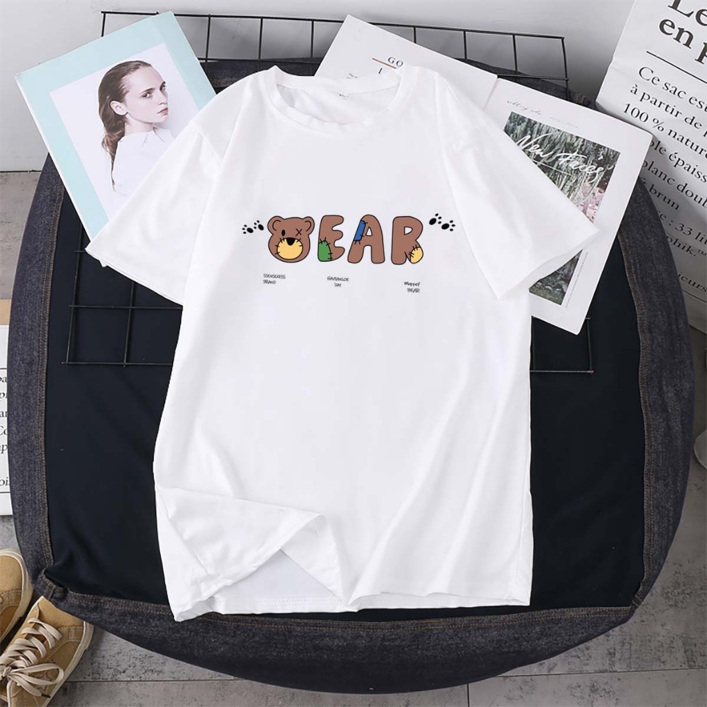 BK632-SHORTเสื้อยืดแขนสั้นคอกลม ผ้านุ่มระบายอากาศดี ทรงปล่อยใส่ได้ทุกเพศ ราคาสบายกระเป๋า จัดส่งยทางในไทยมีปลาทาง