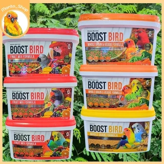 อาหารนก BOOST BIRD FRUIT MIX ไซค์ S ผลไม้อัดเม็ด 1 กิโลกรัม