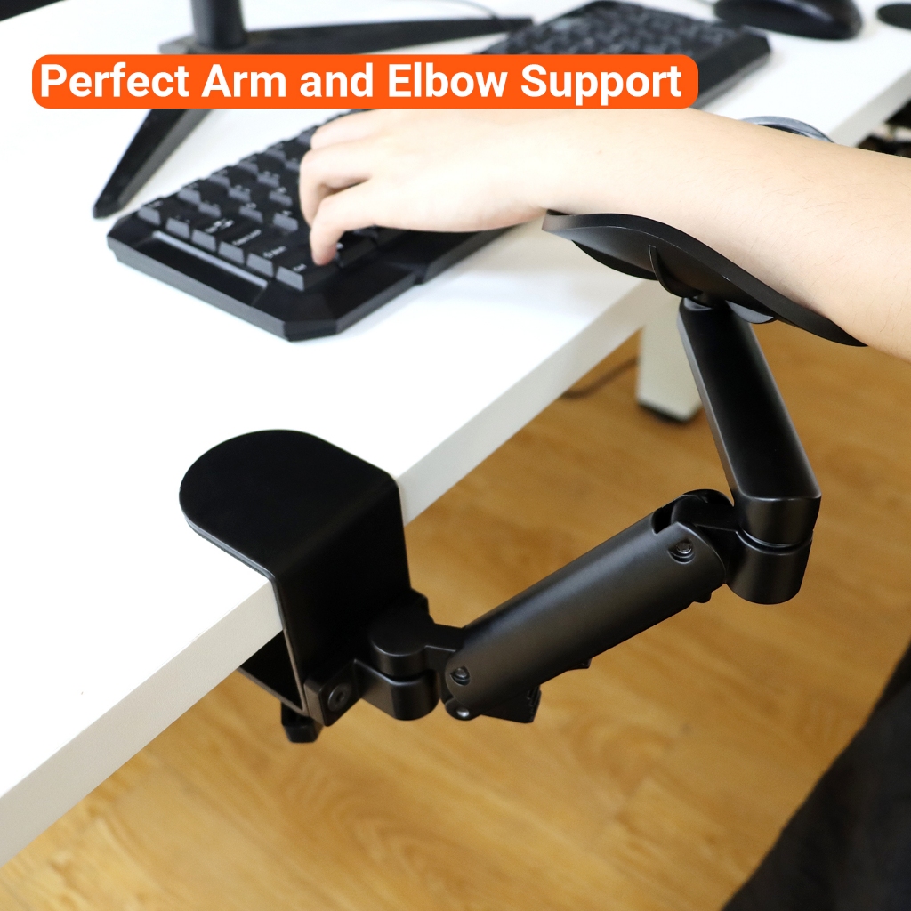 Mxtark Adjustable Computer Arm Rest For Desk Arm Support