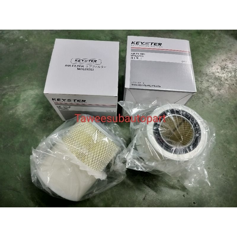 ไส้กรองอากาศ STRADA 2.5 2.8 แบบมีใบพัด MD620563 KEYSTER