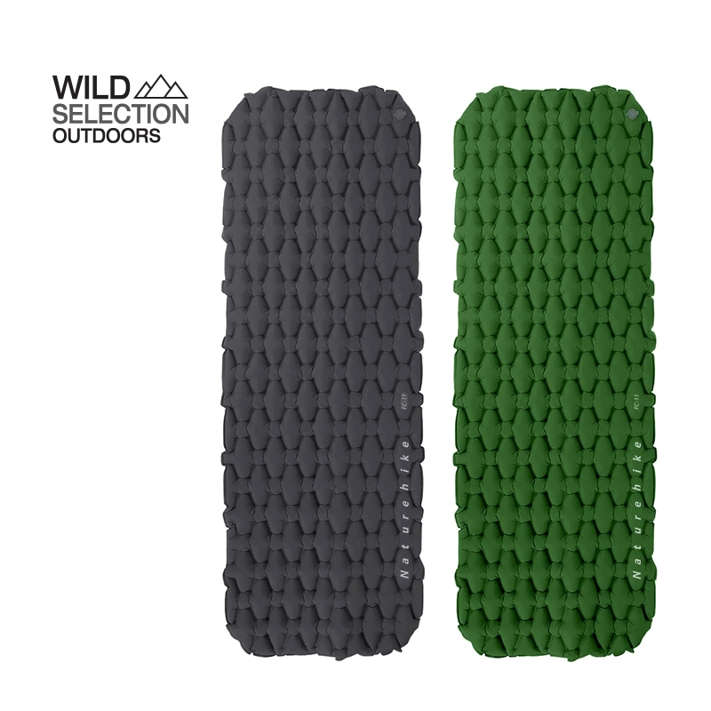 Naturehike แผ่นรองนอน เป่าลม แท้ประกันศูนย์ FC10 single sleeping pad NH19Z001-P