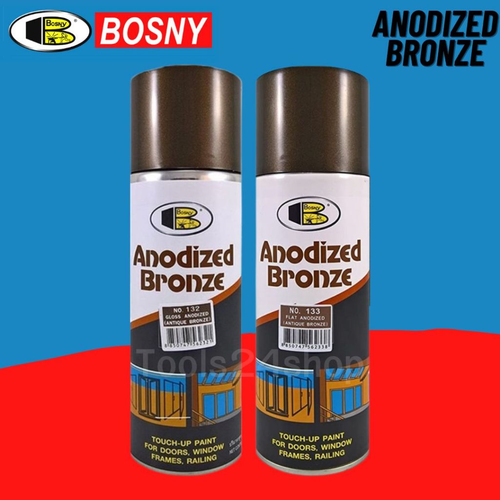 BOSNY สีสเปรย์ สีพ่นอลูมิเนียม อโนไดด์ ANODIZED BRONZE