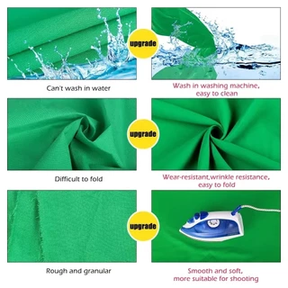 Photography 2x3m Green Screen Polyester Backdrop Photo Studio Background Chromakey