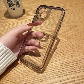 เคสโทรศัพท์ For iPhone 13 11 17 pro max Case iPhone 11 15 16 pro max 14 12 pro max 7 8 Plus 13 Pro เปลือกใส เปลือกขุ่น T