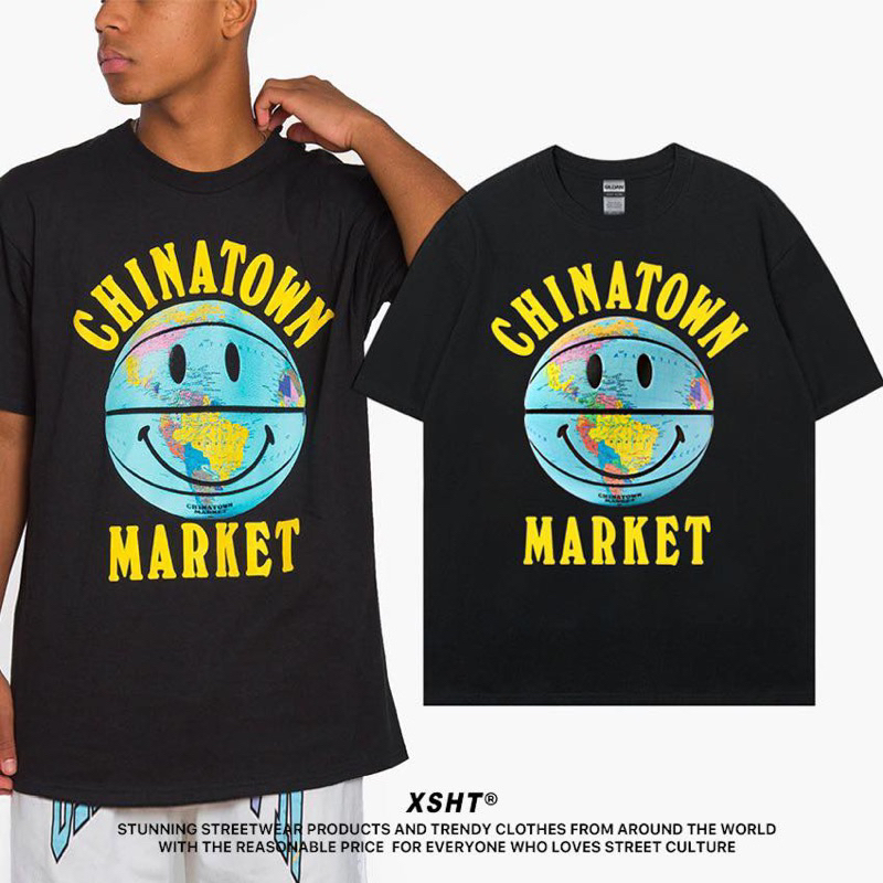 🔥พร้อมส่ง🔥 เสื้อยืด Chinatown Market Tee - black (สีดำ) by XSHT