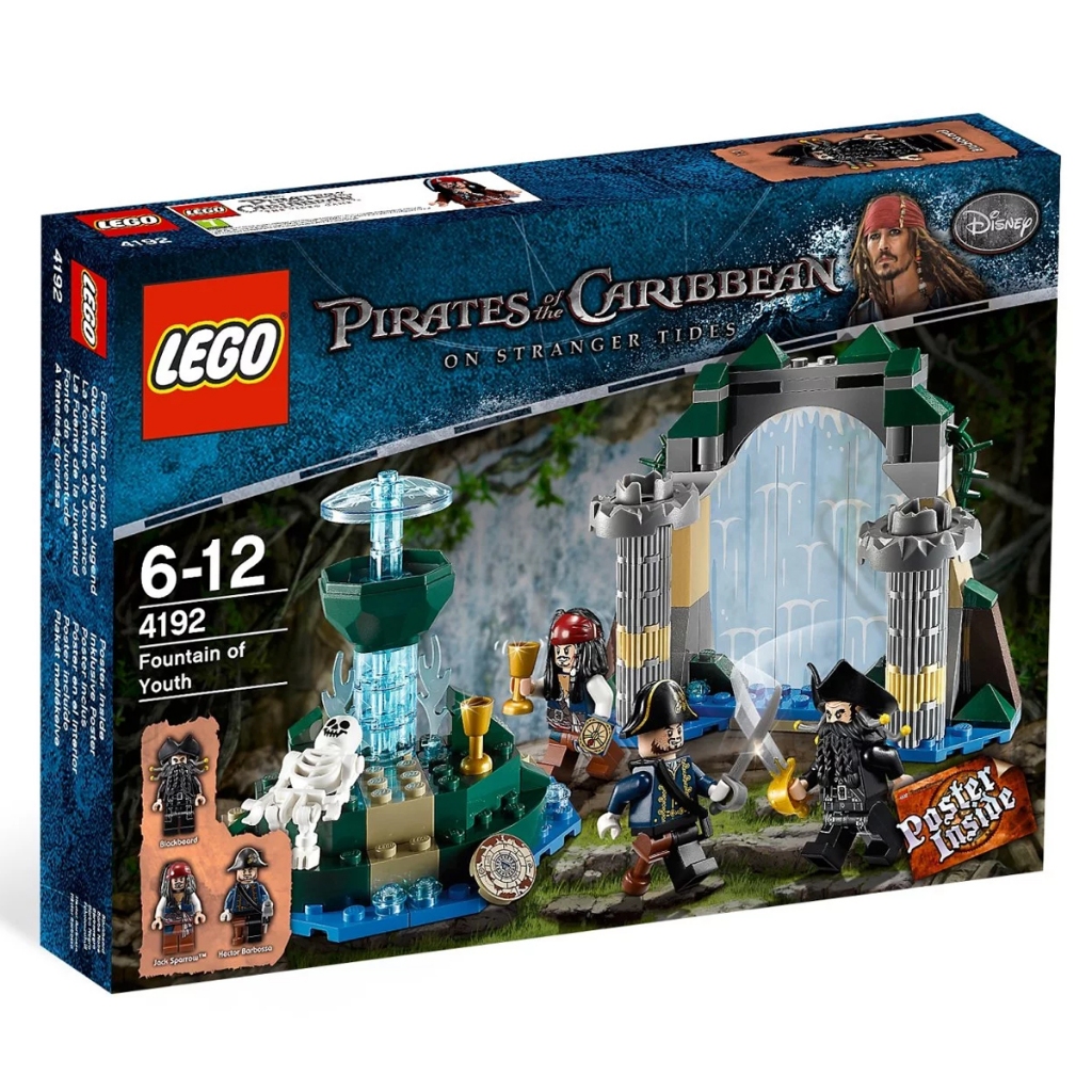4192 : LEGO Disney Pirates Of the Caribbean Fountain of Youth (กล่องมีตำหนิเล็กน้อย)​