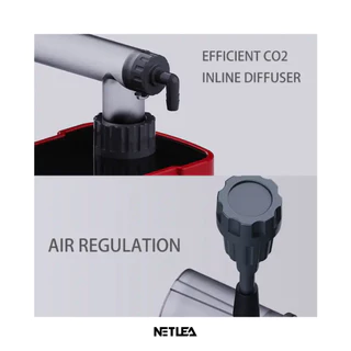 Netlea Hang on Back Filter รุ่น NO.1SP และ NO.2SP กรองนอกแบบแขวนสำหรับตู้ปลาขนาดเล็ก พร้อมระบบ In-line CO2 และ Skimmer