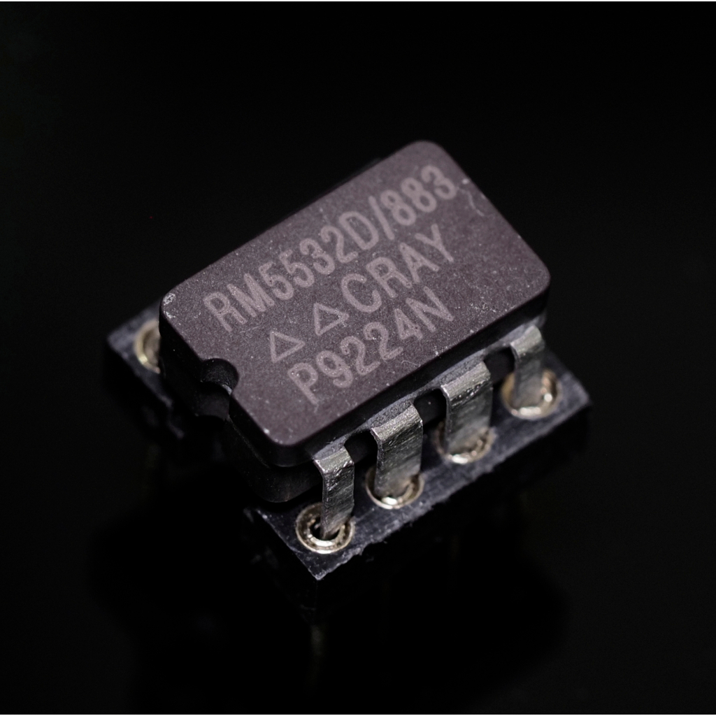 Dual OP-AMP ออปแอมป์ RM5532D/883 ตัวถังเซรามิค ผลิตที่ U.S.A. ของแท้ พร้อมส่ง