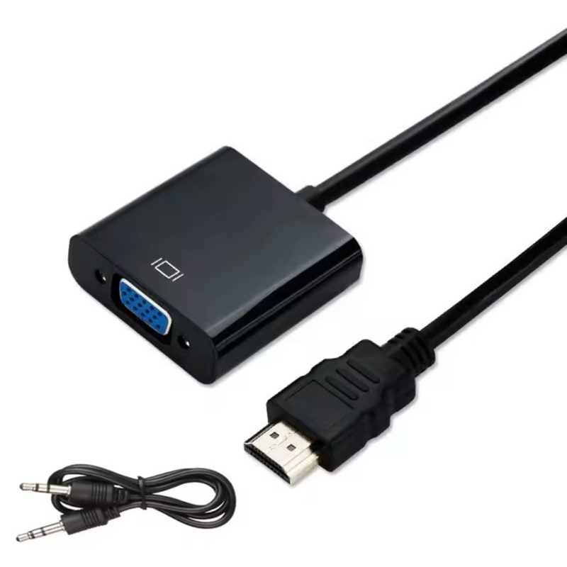 สายแปลง เอชดีเอ็มไอ HD Conversion Cable Adapter HD TO VGA+Audio