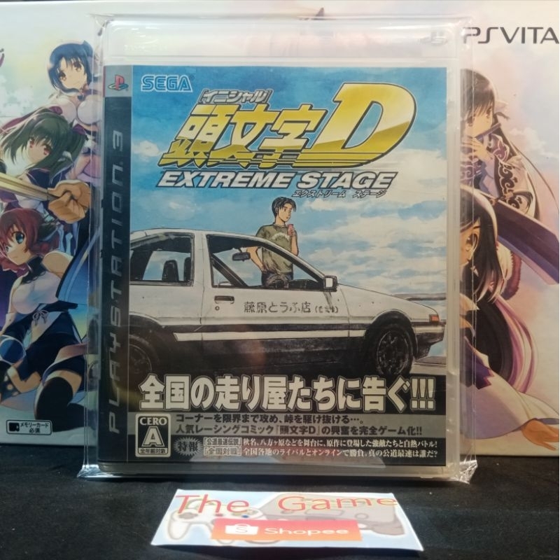 (PS3) เเผ่น​เกมส์​ PS3​ Initial D - Extreme Stage Zone2​  รถเต้าหู้ในตำนานของทาคุมิ