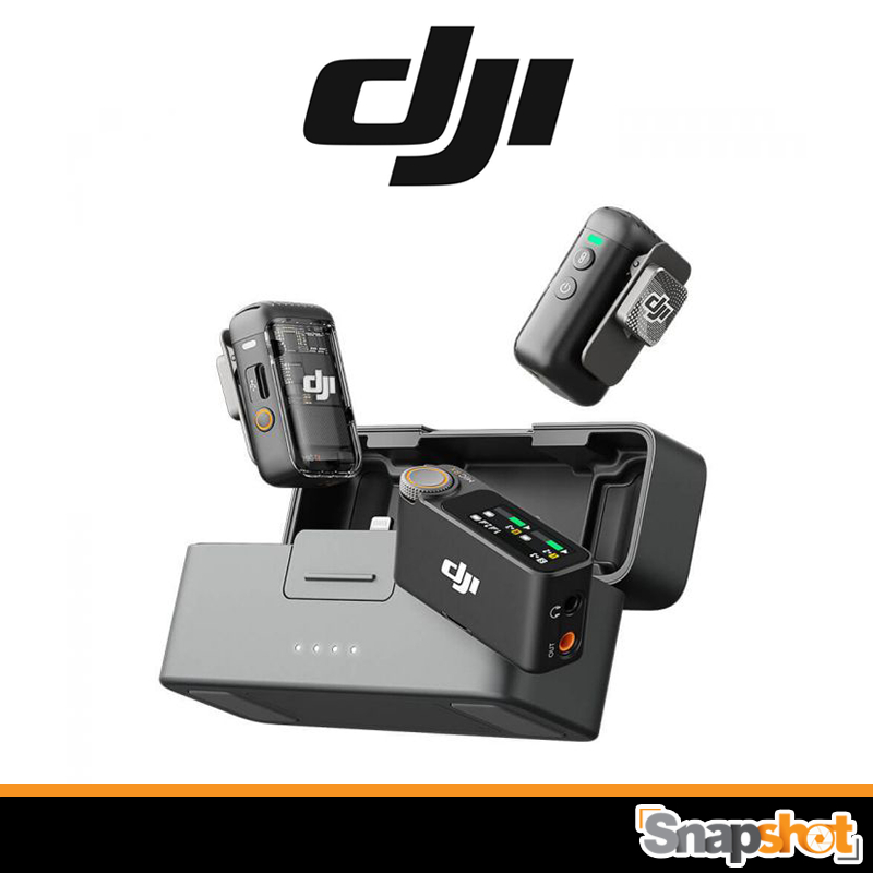 DJI MIC 2 ประกันศูนย์ไทย ไมค์ไร้สาย พร้อมตัดเสียงรบกวนรอบข้าง DJI MIC2 DJIMIC2
