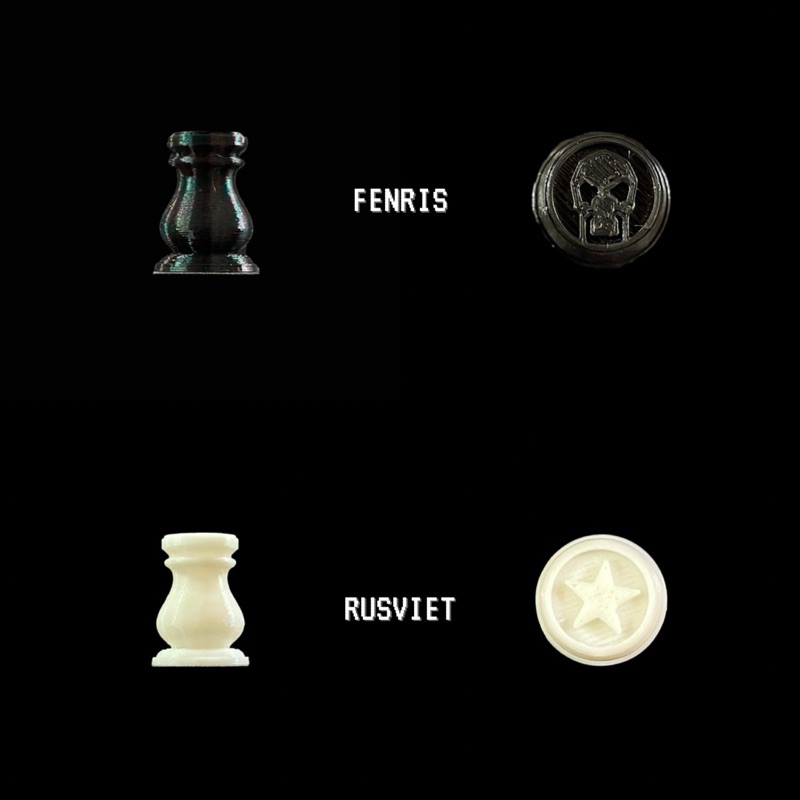 Action Token ตัวเดินเกมกระดาน บอร์ดเกม หมากเดินสำหรับเล่นเกมกระดาน บอร์ดเกม Token/Pawn หมากเดินเกมกระดาน