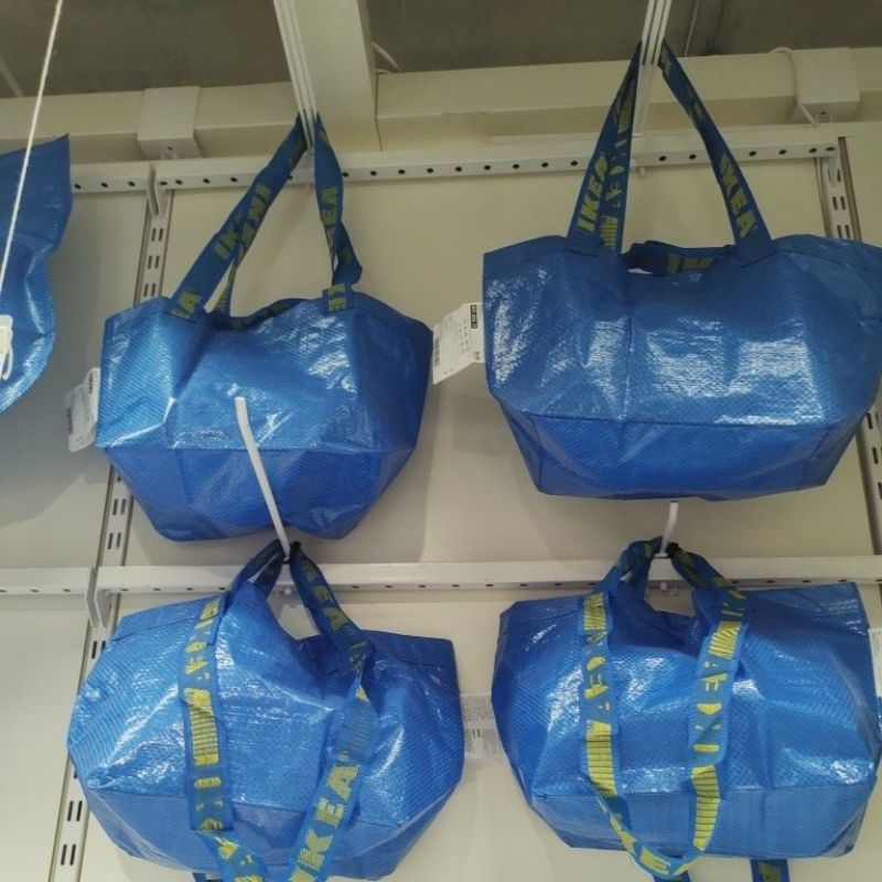 IKEA,แท้,กระเป๋าช็อปปิ้ง,สะพายข้าง,ถุงหิ้ว,bag, shopping,อิเกีย,อีเกีย,ikea.