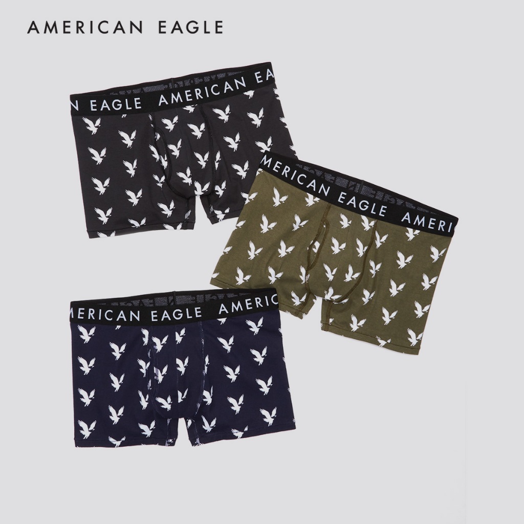 American Eagle 3" Classic Boxer Brief 3-Pack กางเกง ชั้นใน ผู้ชาย แพ็ค3ชิ้น (NMUN 023-3954-900)