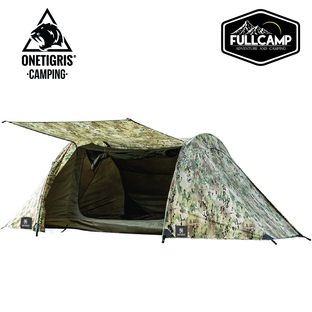 OneTigris Multicam® COMETA Camping Tent เต็นท์ตั้งเเคมป์ เต็นท์แคมป์ เต็นท์กันฝน เต็นท์ลายพราง เต้นท์สนามเดินป่า เต็นท์ก