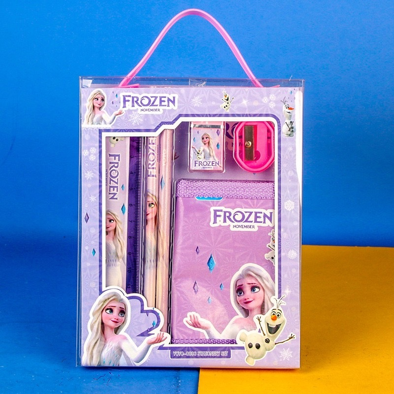 ชุดเครื่องเขียน 6ชิ้น เซ็ตคริสต์มาส กล่องแดง น่ารักๆ พร้อมส่งจากไทย