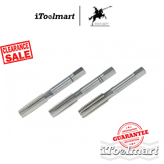 KNIGHT ดอกต๊าป(สำหรับชุดซ่อมเกลียว) มีขนาดให้เลือก 5 x 0.8 mm. - 12 x 1.75 mm.