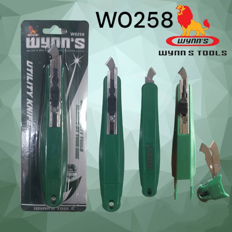 WYNN'S คัตเตอร์ตัดอะคริลิค หัวตะขอ W0258 สินค้าขายดี คม ทนนาน