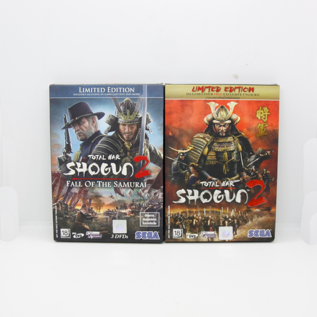 แผ่นเกมส์ Shogun 2 + DLC (Fall of the samuraifall of the samurai) for PC Rare Item!