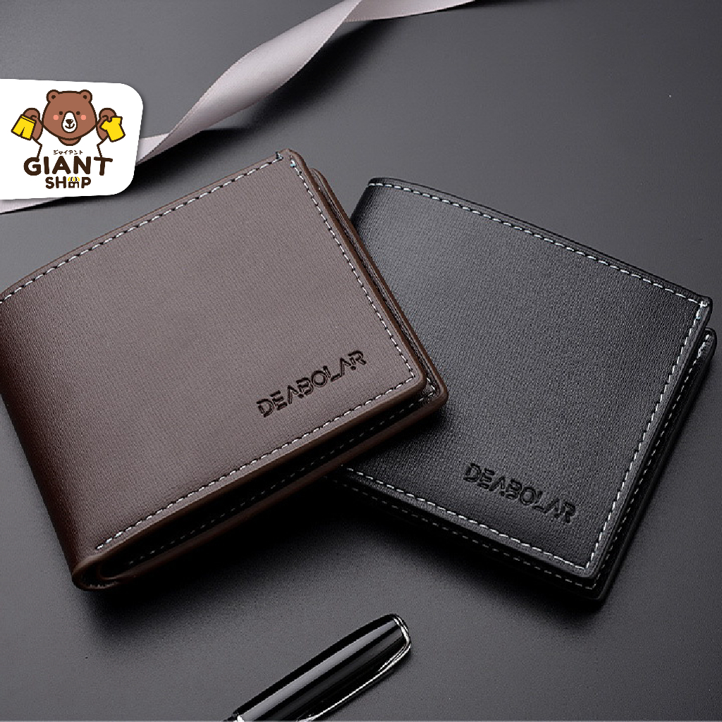 GIANTSHOP กระเป๋าสตางค์ผู้ชายใบสั้น รุ่น DEABOLAR (1529)
