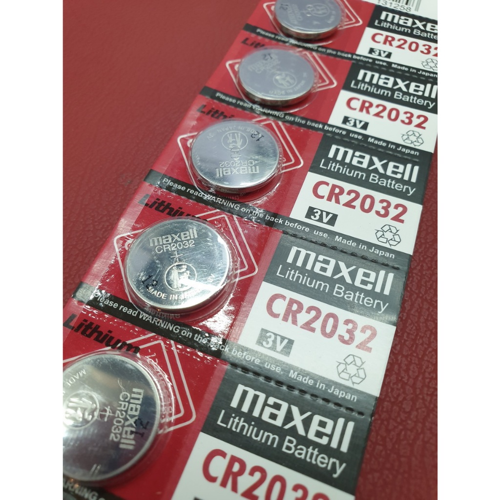 ถ่าน แบตรีโมท Honda PCX แท้ล้านเปอร์เซ็น จากค่าย Maxell japan รุ่น cr2032 จัดมาเพื่อ Honda