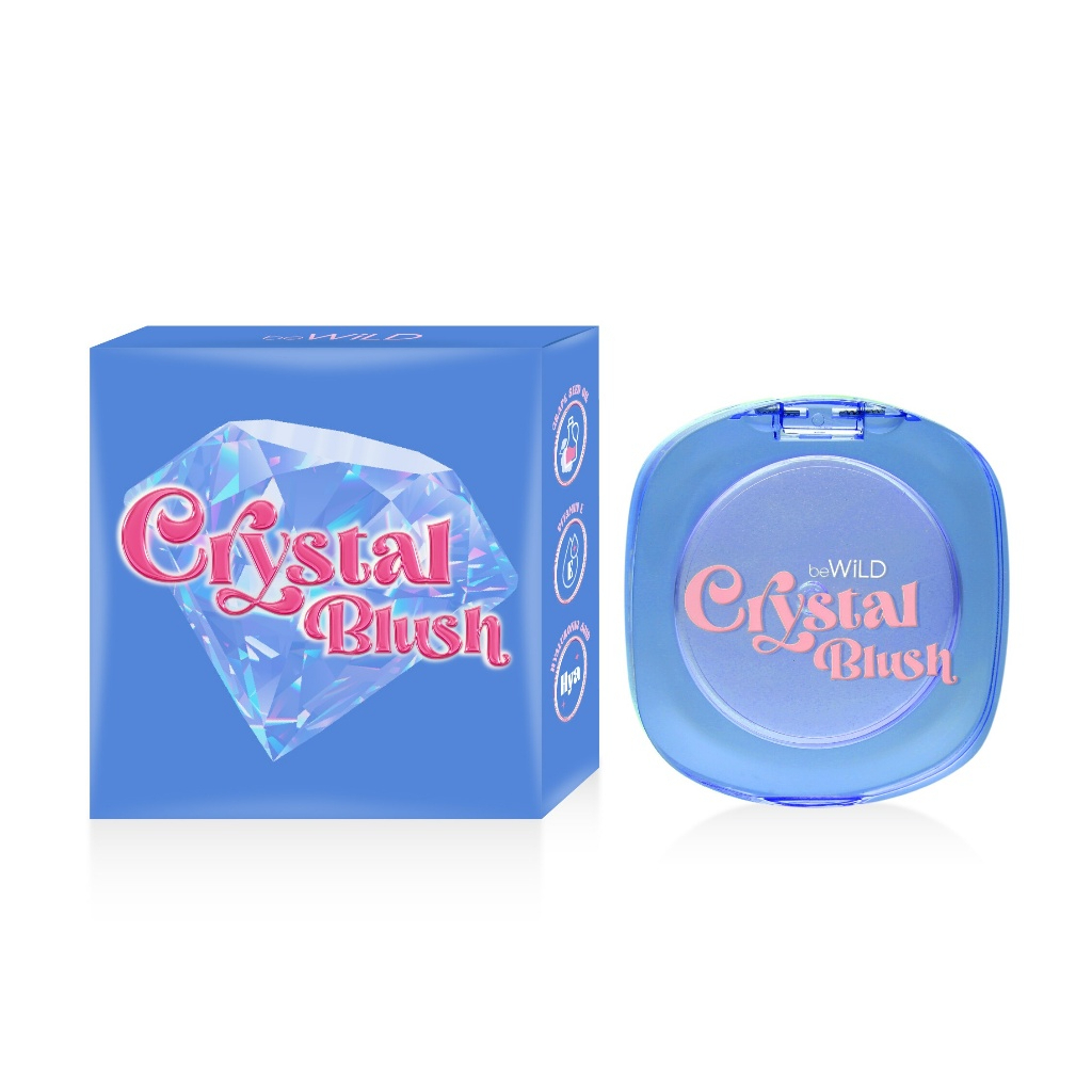 คริสตัลบลัช beWiLD Crystal Blush 4 g.