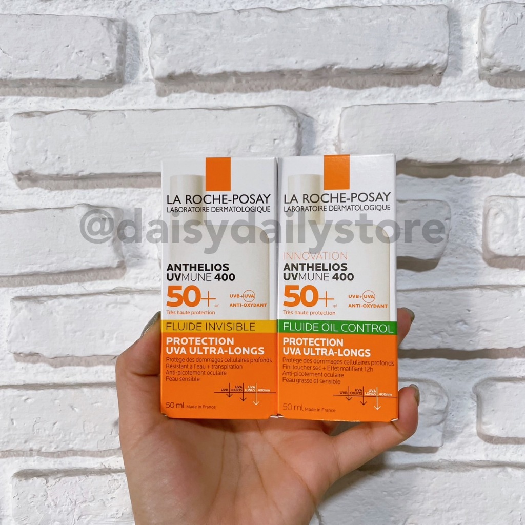 [พร้อมส่ง] ลา โรช-โพเซย์ La Roche-Posay Anthelios UVMune 400 Invisible Fluid กันแดดสำหรับทุกสภาพผิว 50ml