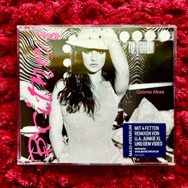 Britney Spears - Gimme More 5 Tracks + Enhanced MV Ver. (ซีดีซิงเกิ้ลเพลงสากล / Made In EU.)