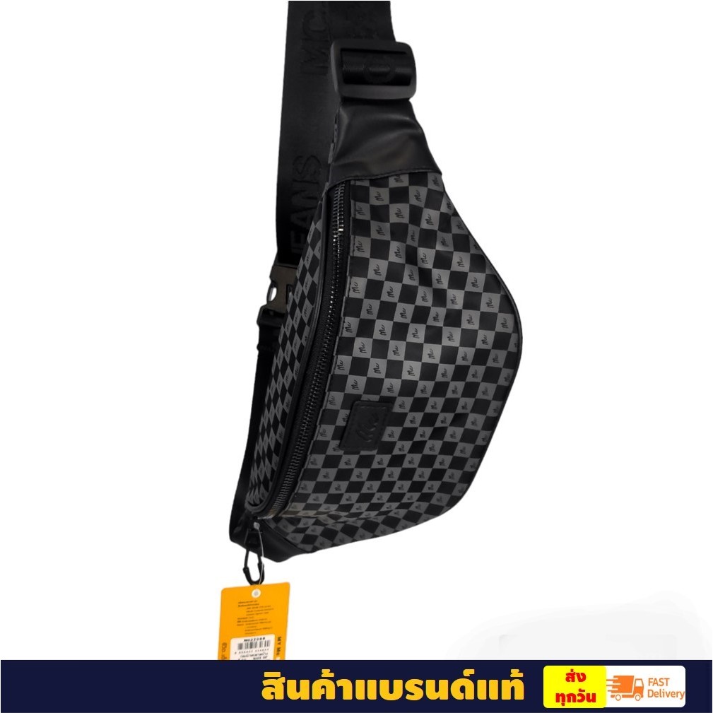 MCแท้100% กระเป๋าคาดอก สะพายข้าง  M02Z066 ลายโมโนแกรม CROSSBODY BAG Unisex