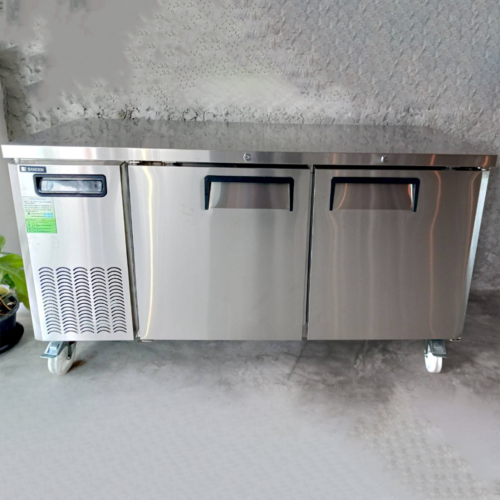 ตู้แช่เคาร์เตอร์สแตนเลส Sanden รุ่น SCR3-1506-AI ความจุ 11.4Q/325 ลิตร (ขนาด 150x60 ซม.)*ส่งฟรีในเขตกรุงเทพฯและปริมณฑล - รูปที่ 3