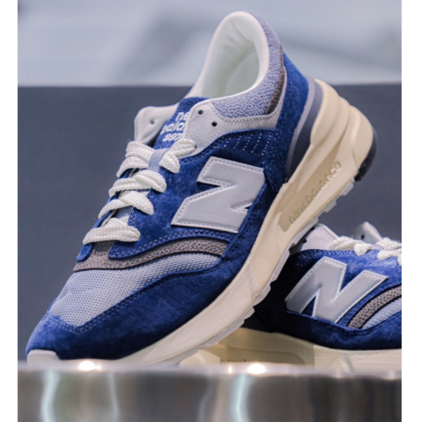 New Balance NB 997r - น้ำเงิน ของแท้ 100 % รองเท้าผ้าใบ
