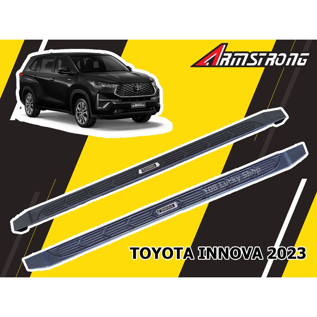 TOYOTA INNOVA ZENIX 2023 2024 2025 บันไดข้าง V.1 แข็งแรง ทนทาน มีสินค้าพร้อมจัดส่ง