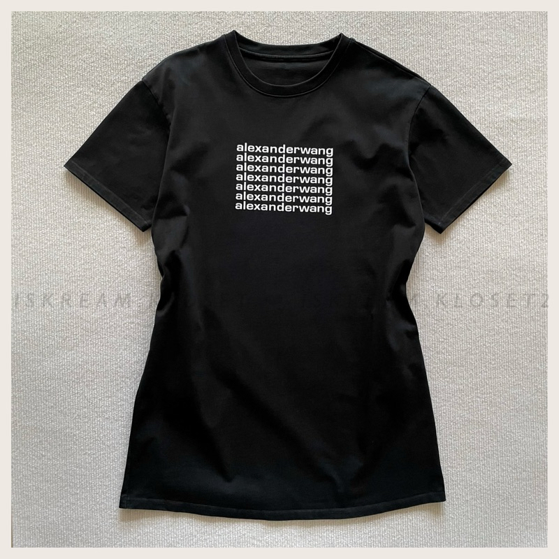 ALEXANDER WANG Long T-Shirt เสื้อยืดตัวยาวมือสอง✔️