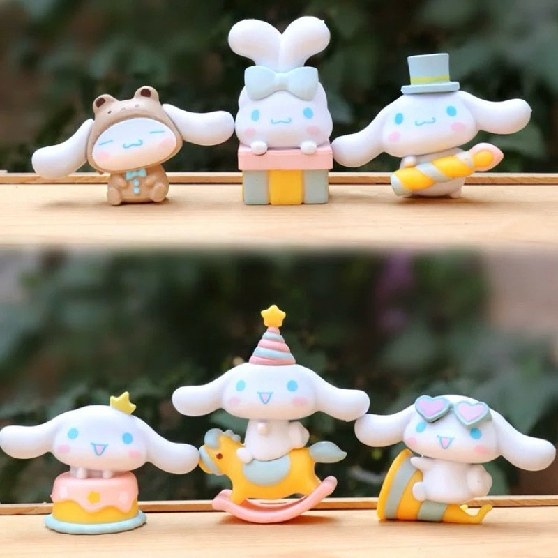 พร้อมส่ง Set โมเดลรวม Cinnamoroll รุ่น ของขวัญ วันเกิด