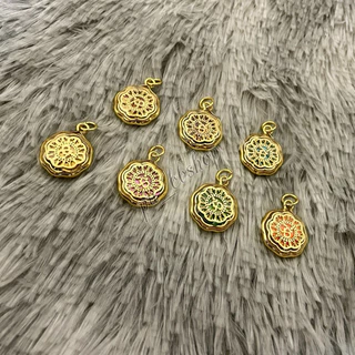 จี้พระแม่ลักษมี ขนาด 2*2.8 cm (7 สีวันเกิด)