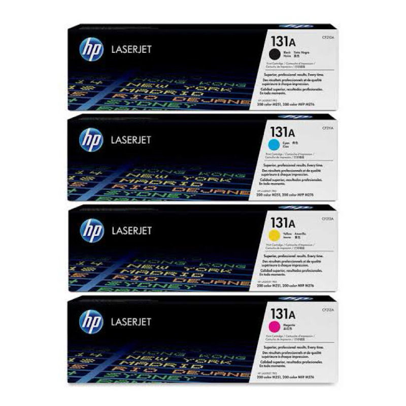 HP Toner 131A BK C M YCF210A,CF211A,CF212A,CF213A