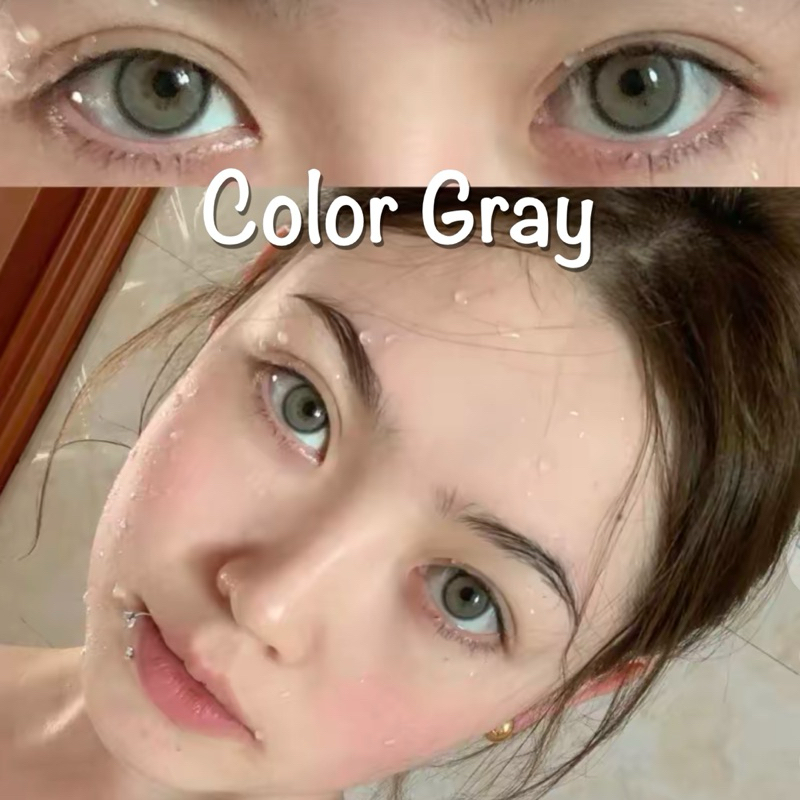 คอนแทคเลนส์ Roze gray ขนาดมินิ