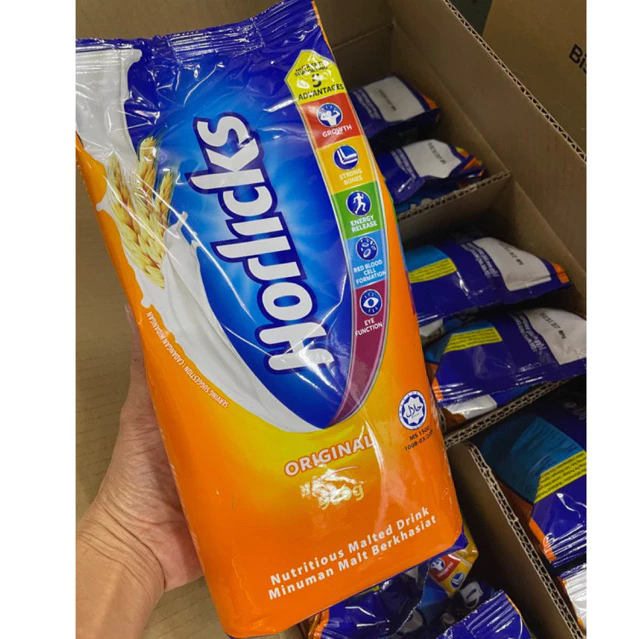 Horlicks ฮอร์ลิคส์ ผงมอลต์สกัต ชงพร้อมดื่ม 900 กรัม