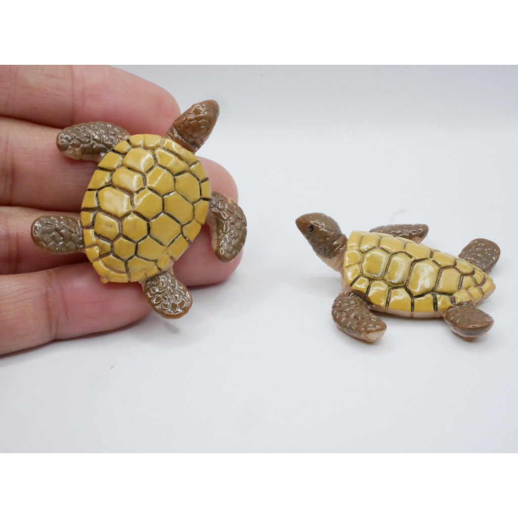 โมเดล เต่าทะเลจิ๋ว (ราคา/ชิ้น) เต่าจิ๋ว ของตกแต่ง บ้านตุ๊กตา